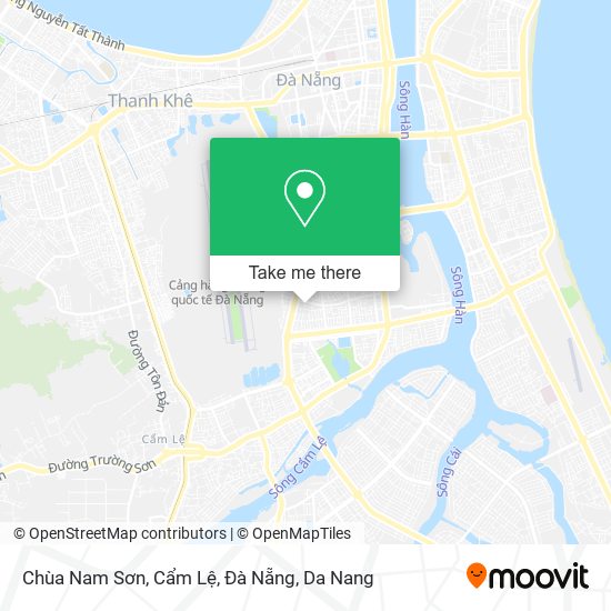 Chùa Nam Sơn, Cẩm Lệ, Đà Nẵng map