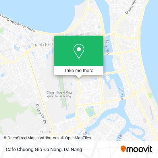 Cafe Chuông Gió Đa Nãng map