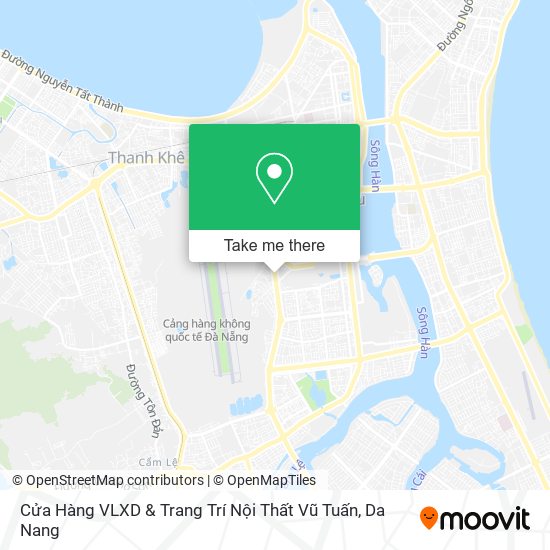 Cửa Hàng VLXD & Trang Trí Nội Thất Vũ Tuấn map