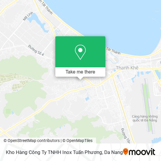 Kho Hàng Công Ty TNHH Inox Tuấn Phương map