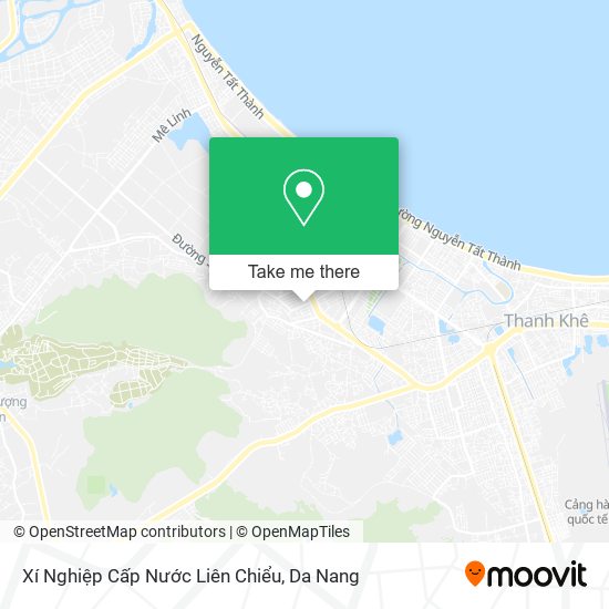 Xí Nghiệp Cấp Nước Liên Chiểu map