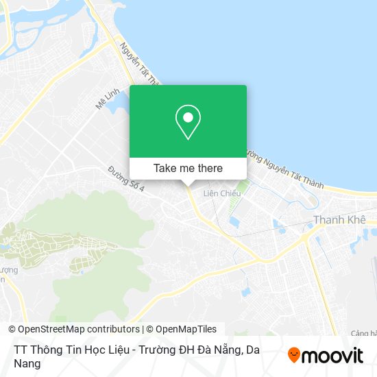 TT Thông Tin Học Liệu - Trường ĐH Đà Nẵng map