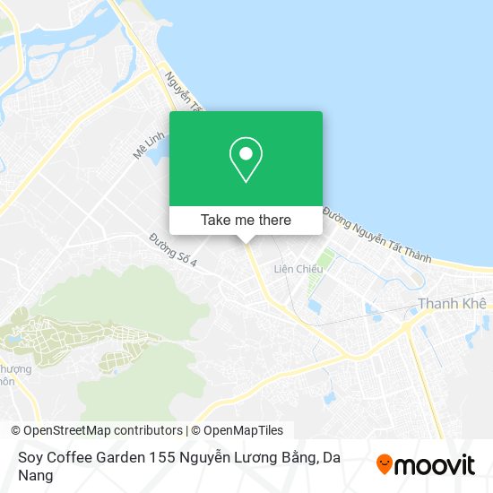 Soy Coffee Garden 155 Nguyễn Lương Bằng map