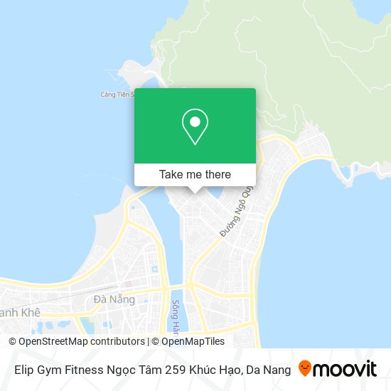 Elip Gym Fitness Ngọc Tâm 259 Khúc Hạo map