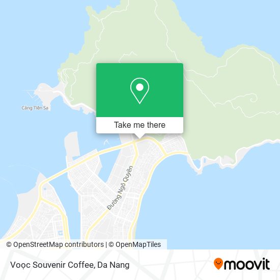 Voọc Souvenir Coffee map