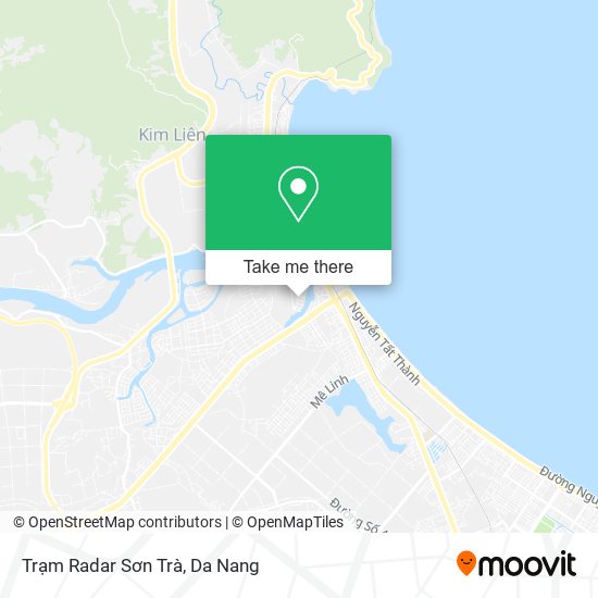 Trạm Radar Sơn Trà map