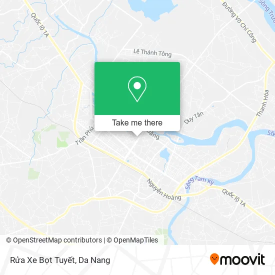 Rửa Xe Bọt Tuyết map