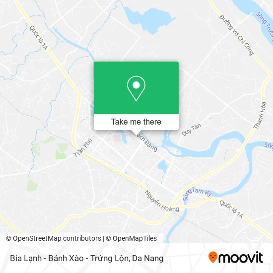 Bia Lạnh - Bánh Xào - Trứng Lộn map