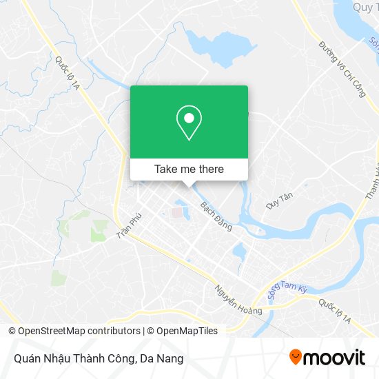 Quán Nhậu Thành Công map