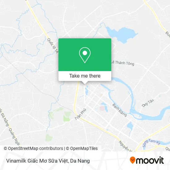 Vinamilk Giấc Mơ Sữa Việt map