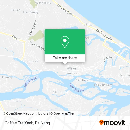 Coffee Trè Xanh map