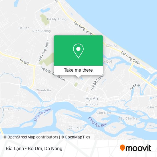Bia Lạnh - Bò Um map