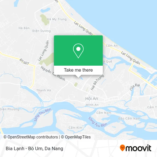 Bia Lạnh - Bò Um map