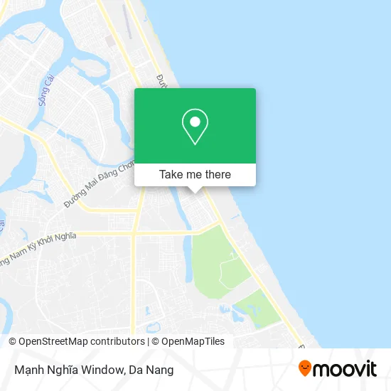 Mạnh Nghĩa Window map