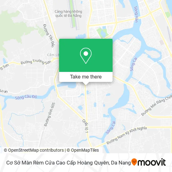 Cơ Sở Màn Rèm Cửa Cao Cấp Hoàng Quyên map