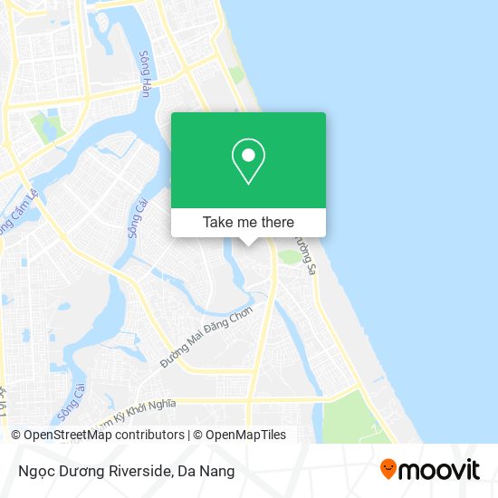 Ngọc Dương Riverside map