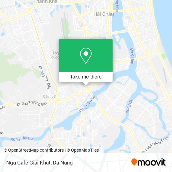 Nga Cafe Giải Khát map