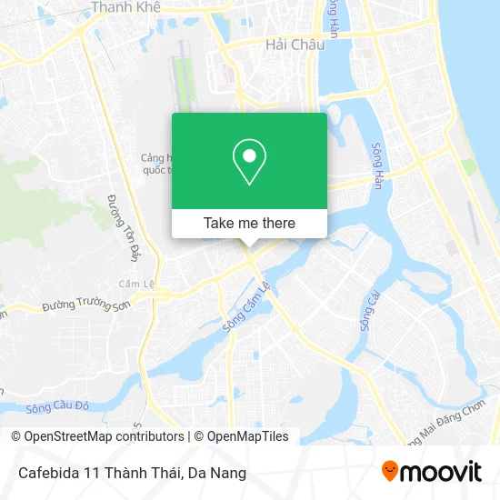 Cafebida 11 Thành Thái map