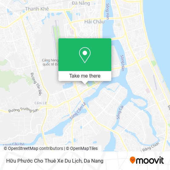Hữu Phước Cho Thuê Xe Du Lịch map