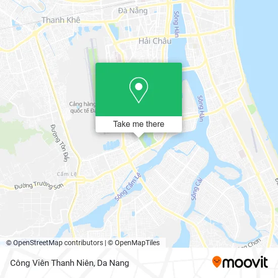 Công Viên Thanh Niên map