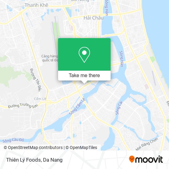Thiên Lý Foods map