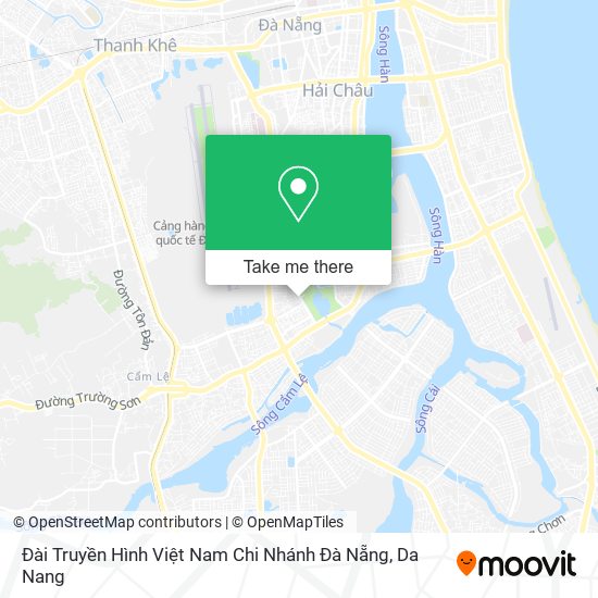 Đài Truyền Hình Việt Nam Chi Nhánh Đà Nẵng map