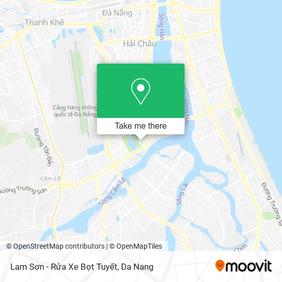 Lam Sơn - Rửa Xe Bọt Tuyết map