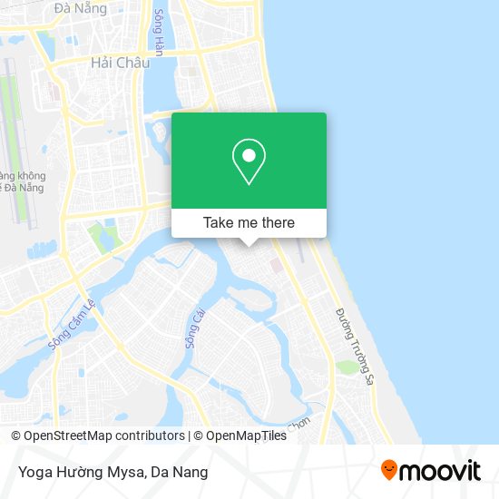 Yoga Hường Mysa map