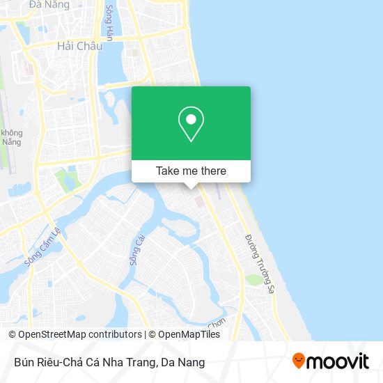 Bún Riêu-Chả Cá Nha Trang map
