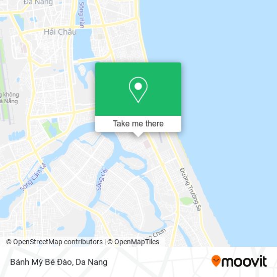 Bánh Mỳ Bé Đào map