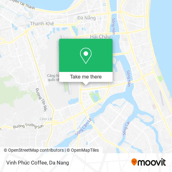 Vinh Phúc Coffee map