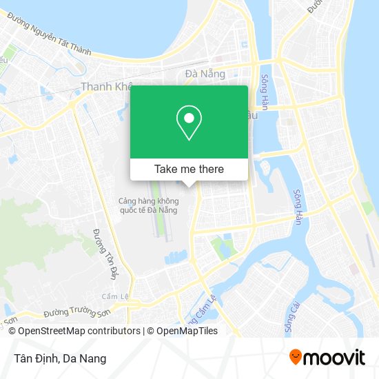 Tân Định map