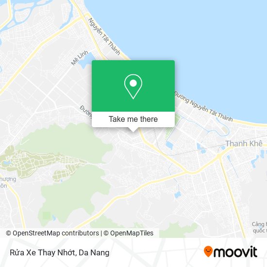 Rửa Xe Thay Nhớt map