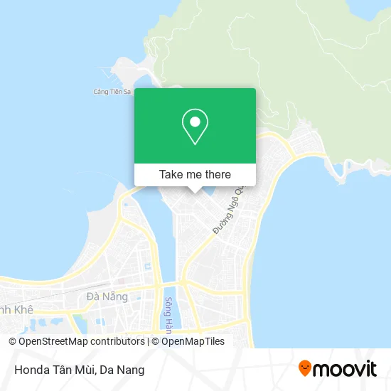 Honda Tân Mùi map