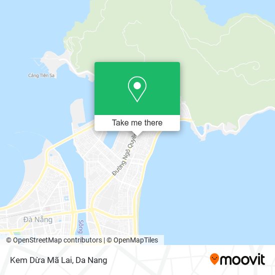 Kem Dừa Mã Lai map