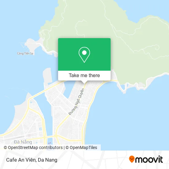 Cafe An Viên map