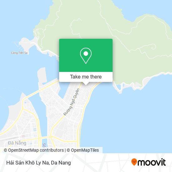 Hải Sản Khô Ly Na map