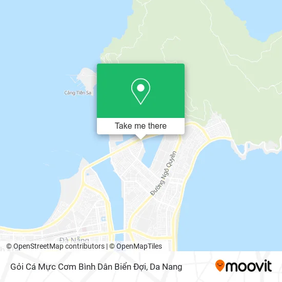 Gỏi Cá Mực Cơm Bình Dân Biển Đợi map
