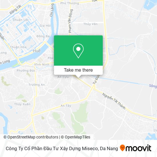 Công Ty Cổ Phần Đầu Tư Xây Dựng Miseco map