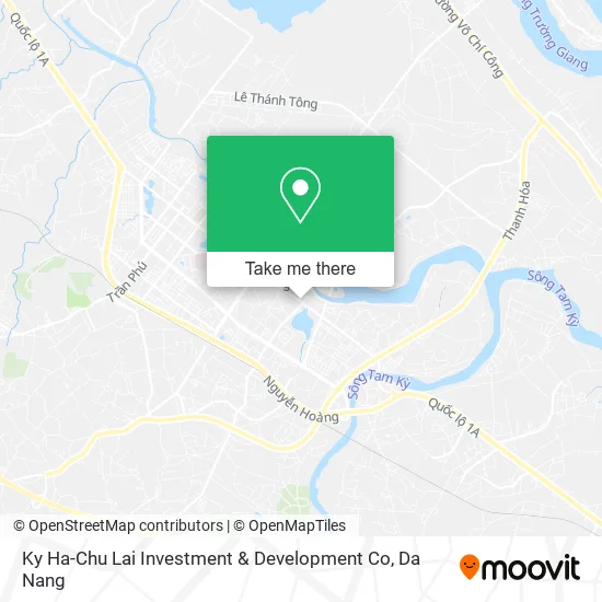 Ky Ha-Chu Lai Investment & Development Co map