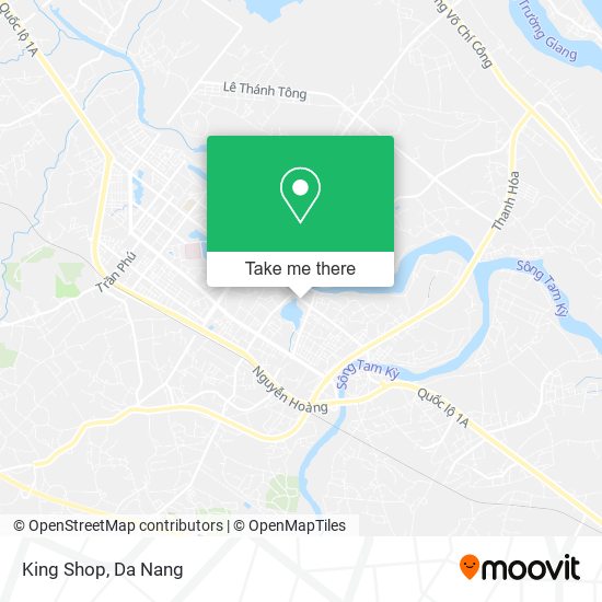 King Shop map