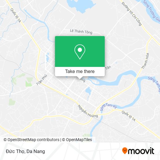 Đức Thọ map