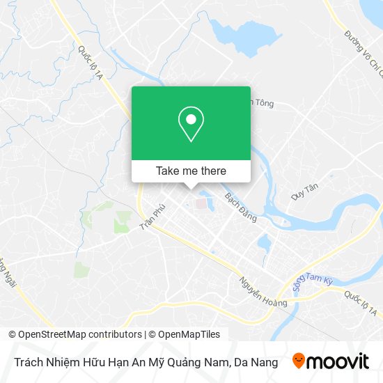 Trách Nhiệm Hữu Hạn An Mỹ Quảng Nam map
