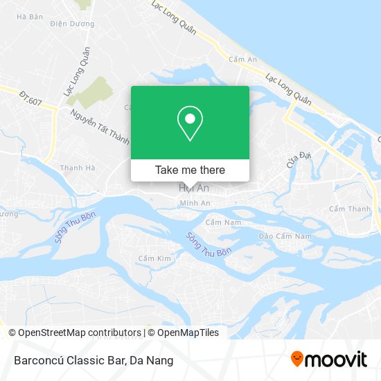 Barconcú Classic Bar map