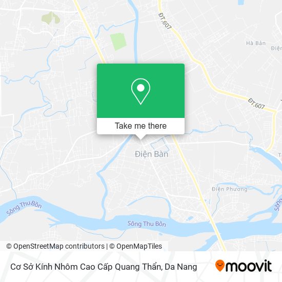 Cơ Sở Kính Nhôm Cao Cấp Quang Thẩn map