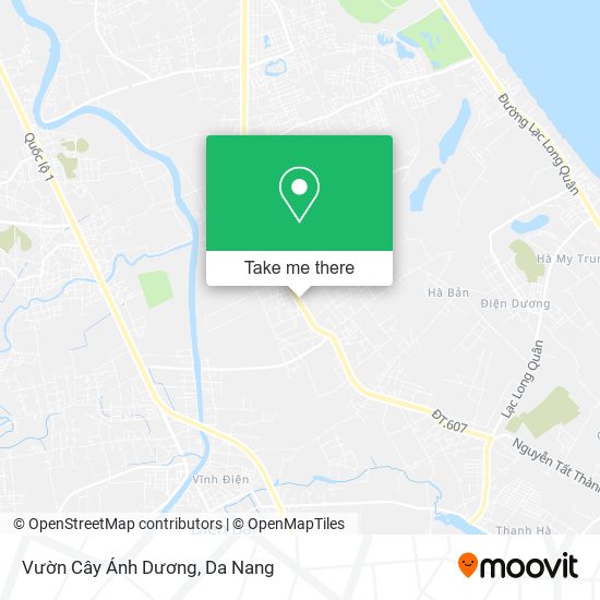 Vườn Cây Ánh Dương map