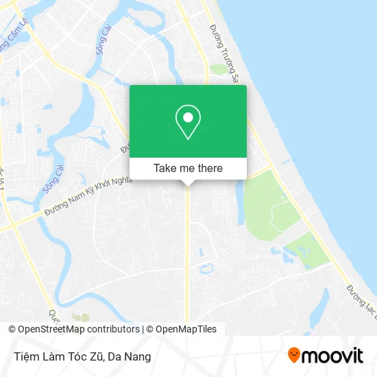 Tiệm Làm Tóc Zũ map