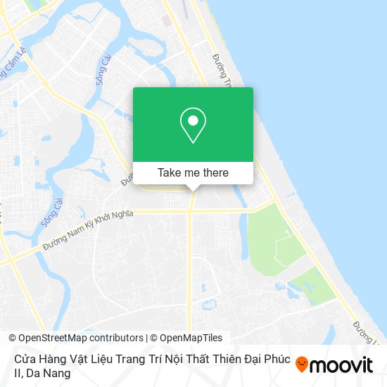 Cửa Hàng Vật Liệu Trang Trí Nội Thất Thiên Đại Phúc II map