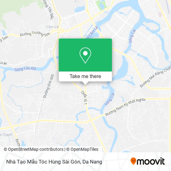 Nhà Tạo Mẫu Tóc Hùng Sài Gòn map