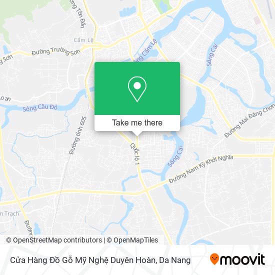 Cửa Hàng Đồ Gỗ Mỹ Nghệ Duyên Hoàn map